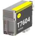 Cartucho de tinta compatível com Epson T7604 AMARELO