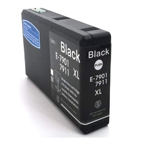 Compatível Epson T7901 T7911 Preto /