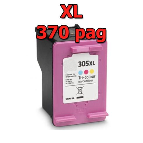 Compatível HP 305 XL Cor (370 pág.)