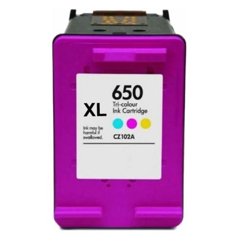 Compatível com HP 650 XL COLOR remanufaturado