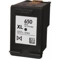 Compatível com HP 650 XL preto remanufaturado