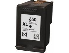 Compatível com HP 650 XL preto remanufaturado