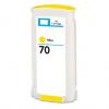 Tinta pigmentada Amarelo HP 70 compatível