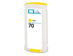 Tinta pigmentada Amarelo HP 70 compatível