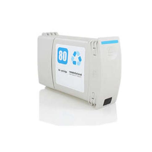 Compatível HP 80 Ciano Tinta Pigmentada