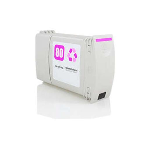 Compatível HP 80 Magenta Tinta Pigmentada