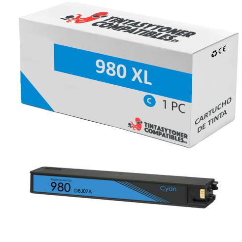 Compatível HP 980XL Ciano