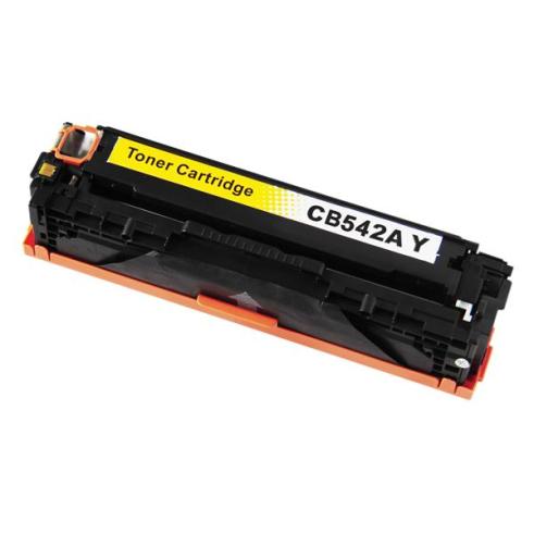 Compatível com HP CB542A Premium Amarelo