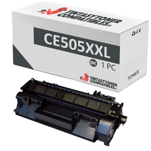 Compatível HP CE505XXL Preto