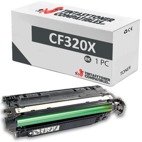 Compatível com HP CF320X Preto