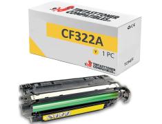 Compatível com HP CF322A amarelo