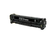 Compatível com HP CF380X preto remanufaturado