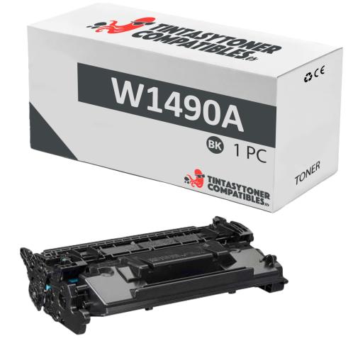 Compatível HP W1490A Preto