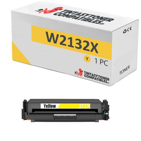 Compatível HP W2132X / HP 213X Amarelo