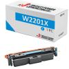 Compatível HP W2201X Ciano
