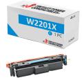 Compatível HP W2201X Ciano