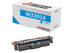 Compatível HP W2201X Ciano
