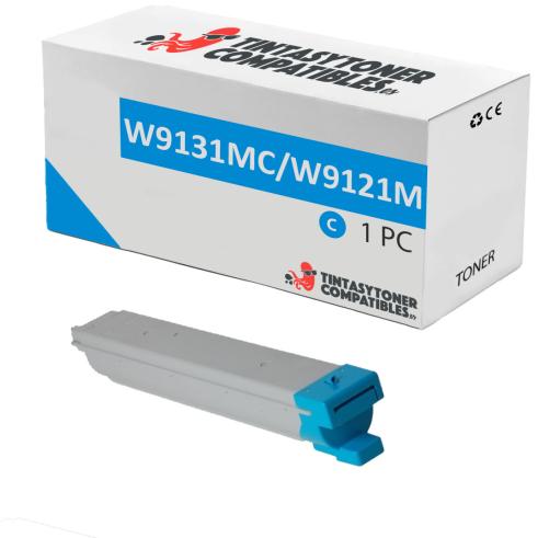 Compatível HP W9131MC/W9121MC Ciano