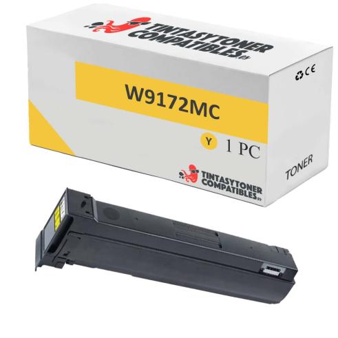 Compatível com HP W9172MC Amarelo