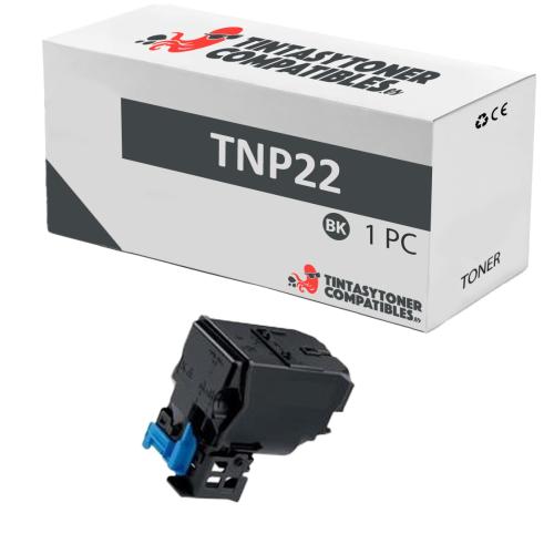 Compatível com KONICA MINOLTA BIZHUB C35 / C35P / TNP-22K Preto