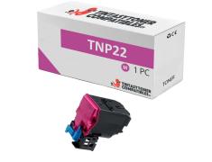 Compatível com KONICA MINOLTA BIZHUB C35 / C35P / TNP-22M Magenta