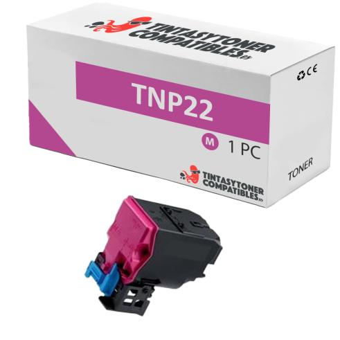 Compatível com KONICA MINOLTA BIZHUB C35 / C35P / TNP-22M Magenta