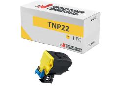 Compatível com KONICA MINOLTA BIZHUB C35 / C35P / TNP-22Y amarelo