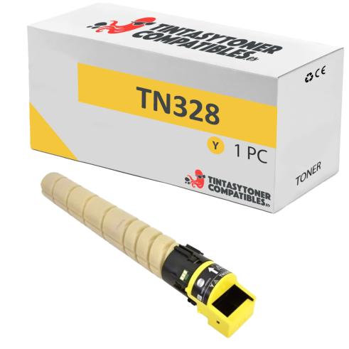Compatível Konica Minolta TN328 Amarelo