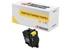 Compatível Konica Minolta TNP79 / TNP80 / TNP81 Amarelo