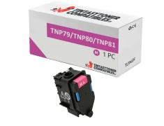 Compatível Konica Minolta TNP79 / TNP80 / TNP81 Magenta