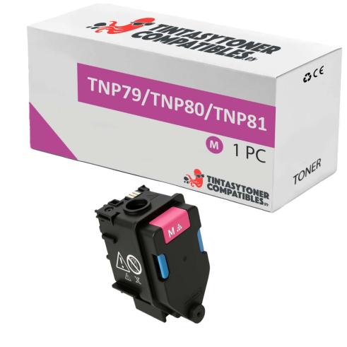 Compatível Konica Minolta TNP79 / TNP80 / TNP81 Magenta