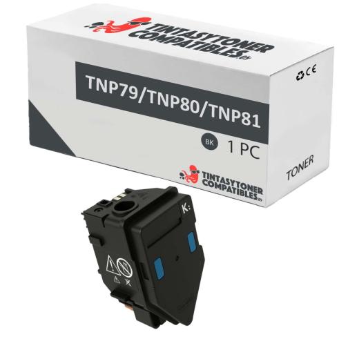 Compatível Konica Minolta TNP79 / TNP80 / TNP81 Preto