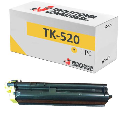 Compatível com KYOCERA TK-520 Yellow