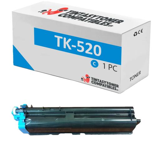 Compatível com KYOCERA TK-520 Cyan