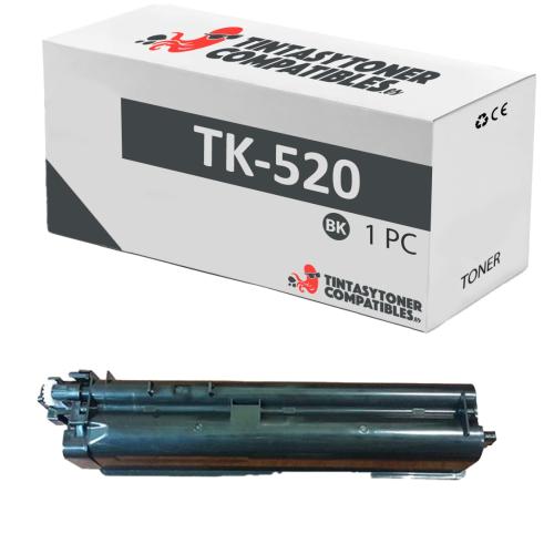 Compatível com KYOCERA TK-520 Preta