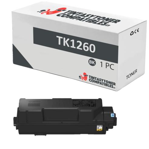 Compatível Kyocera TK1260 Preto