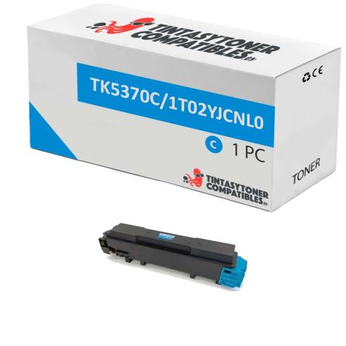 Compatível Kyocera TK5370 Ciano