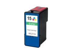 Compatível com LEXMARK 15 Cor
