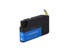 LEXMARK 200 XL ciano compatível