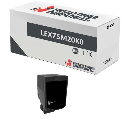 Compatível Lexmark 75M20K0 Preto