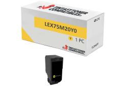 Compatível Lexmark 75M20Y0 Amarelo