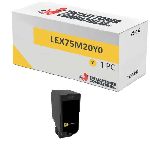 Compatível Lexmark 75M20Y0 Amarelo