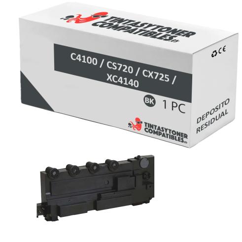 Compatível Lexmark C4100/CS720/CX725/XC4140 Contentor do lixo