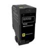 Lexmark CS 421 / CS521 / CS622 / CX421 / CX522 / CX622 / CX625 compatível Amarelo