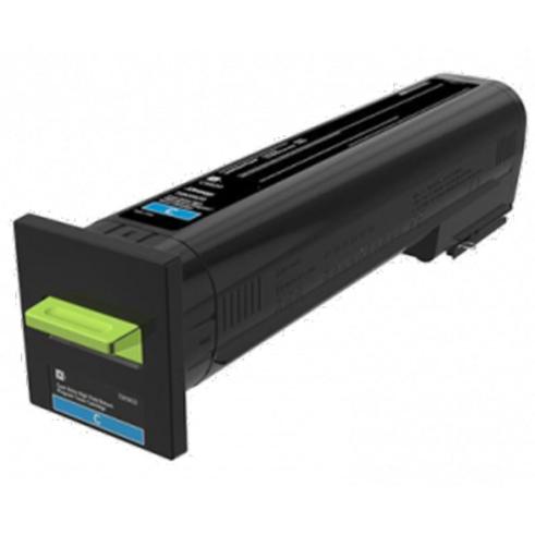 Compatível Lexmark CS820 / CX820 / CX825 / CX860 Ciano