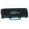 COMPATÍVEL LEXMARK E460 / E462 / X463 / X464 / X466 PRETO
