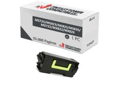 Compatível Lexmark MS725/MS823/MS825/MS826/MX722/MX822/MX826 Preto