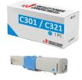 OKI C301 DN / C321 DN ciano compatível