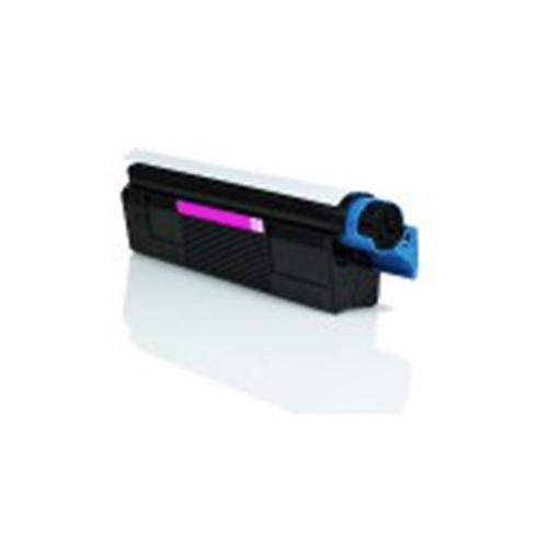 Compatível com OKI C3100 / C3200 / C5100 / C5200 / C5300 / C5400 / C5510 / C5540 Magenta