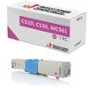 Compatível com OKI C510 C530 MC561 Magenta